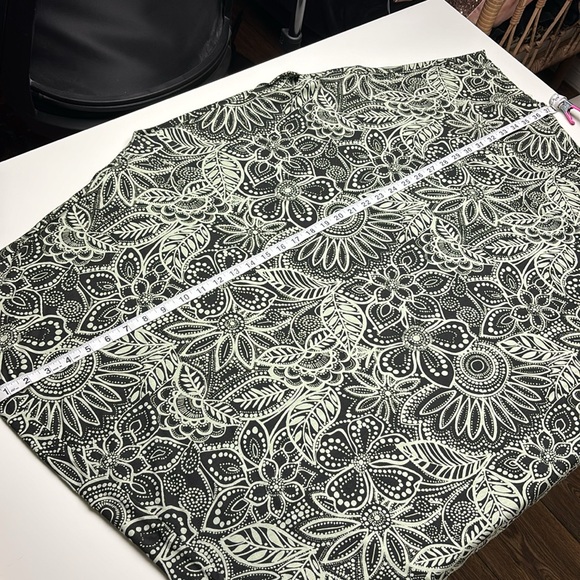 Bryn Walker Green & Black Relaxed Fit Tunic Top, Sz S, USA Made! New With Tags - Picture 10 of 11